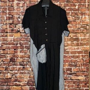 Prisa Collection- Black and white dress/tunic